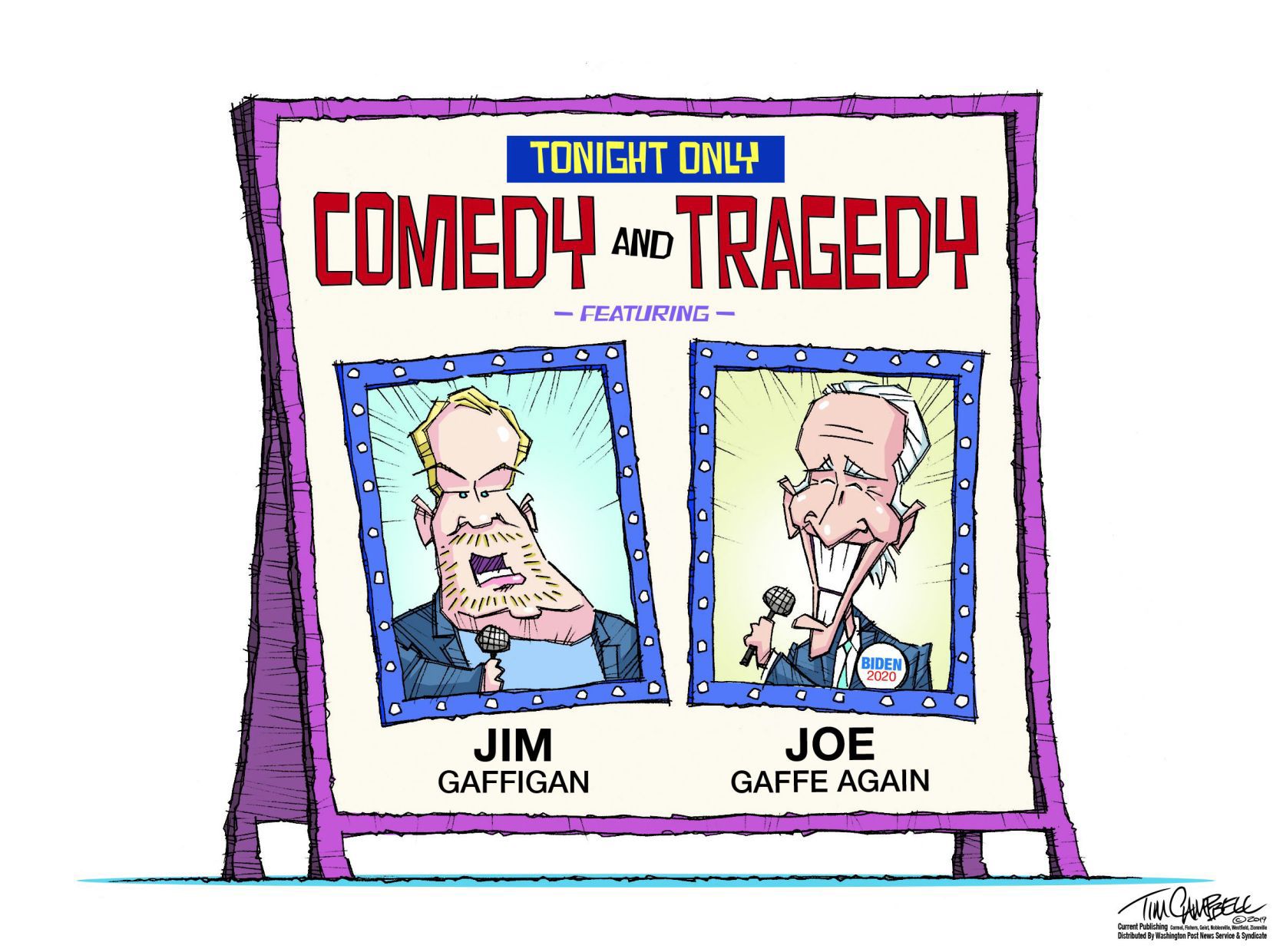 Tim Campbell cartoon